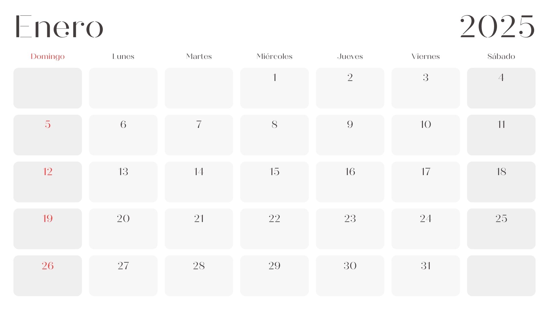 Calendario Argentina Enero 2025, Obtenga el Calendario Argentino de