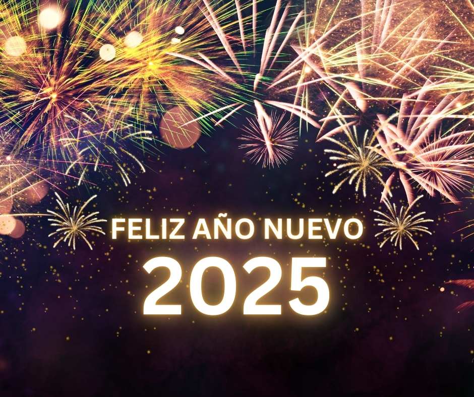 Feliz Año Nuevo 2025 Imágenes, Frases, Tarjetas y Mensajes para Enviar ...